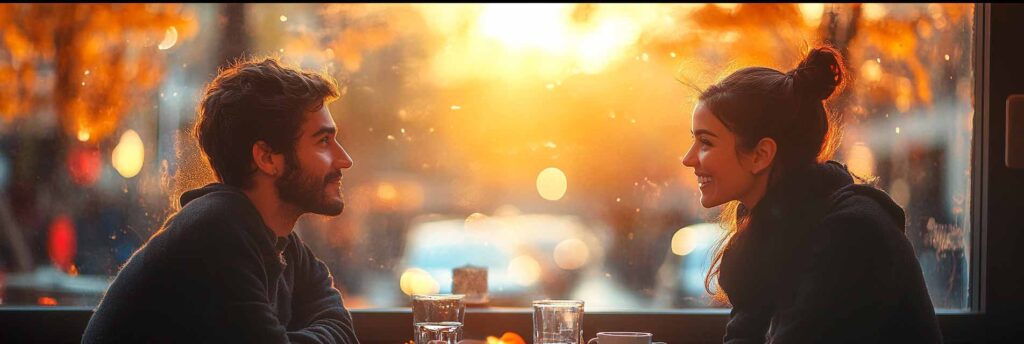 Speed dating w eleganckim lokalu – wydarzenie organizowane przez DatingPoland.pl, idealne dla singli szukających autentycznych relacji.