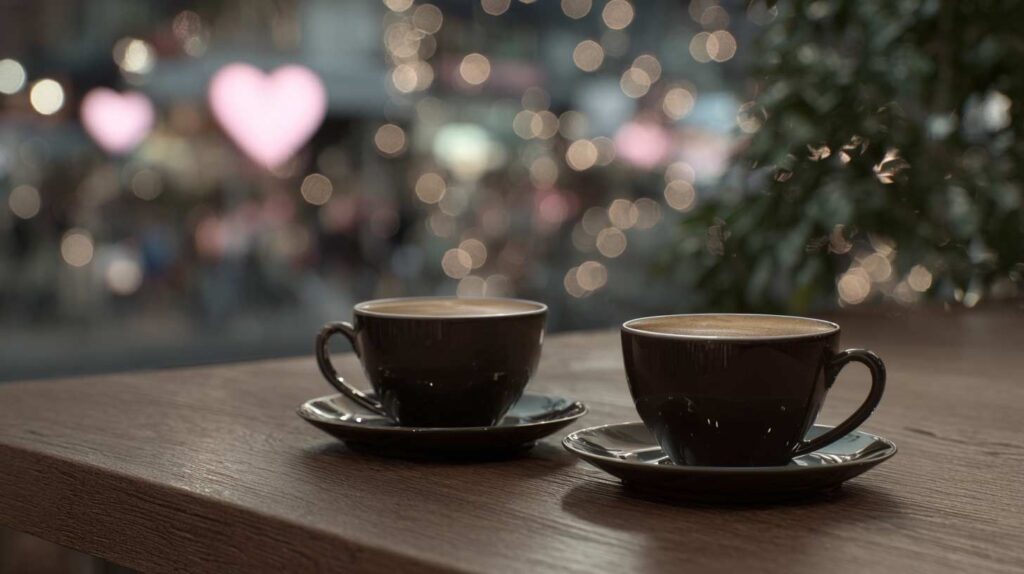 podczas randki z kawą w trakcie speed datingu w Warszawie